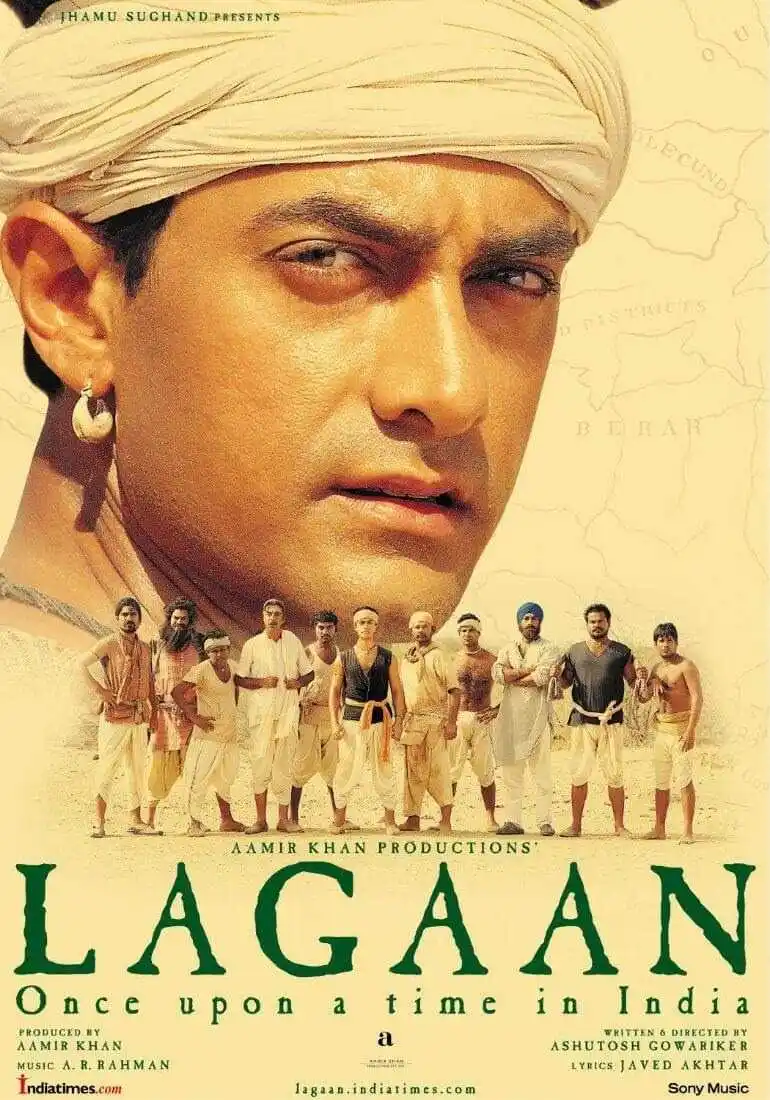 Hindi movie Lagaan poster