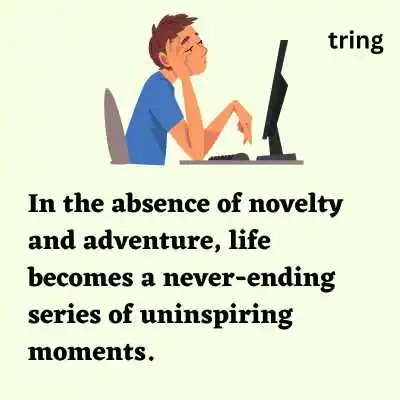 Boring Life Quotes