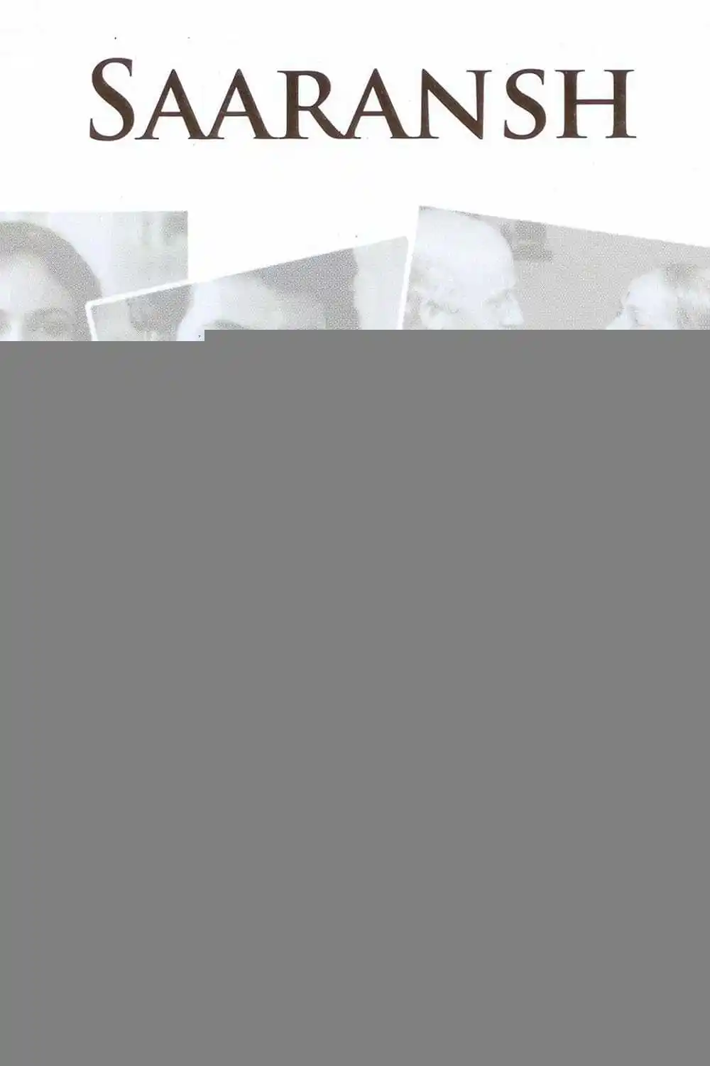 saaransh movie poster