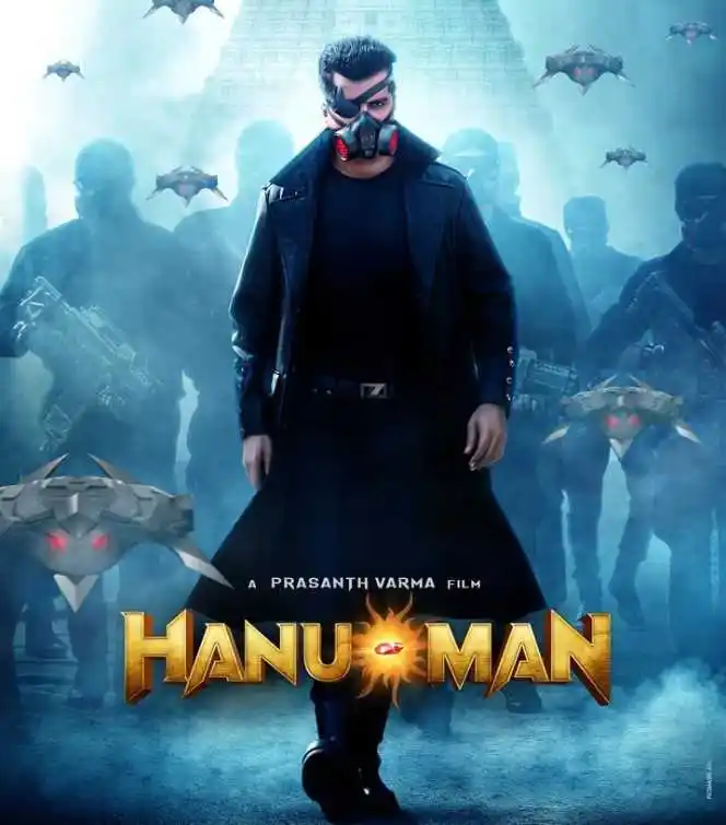 hanu man movie 2024 poster featuring Vinay Rai