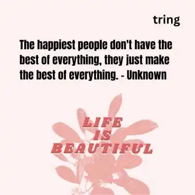 Happy Beautiful Quotes on Life