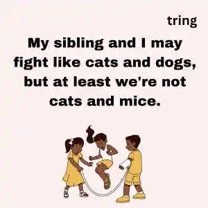 short sibling day quotes 