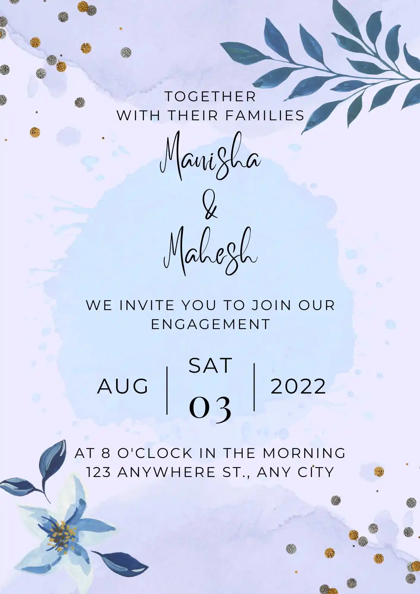 Creative Engagement Invitations Messages