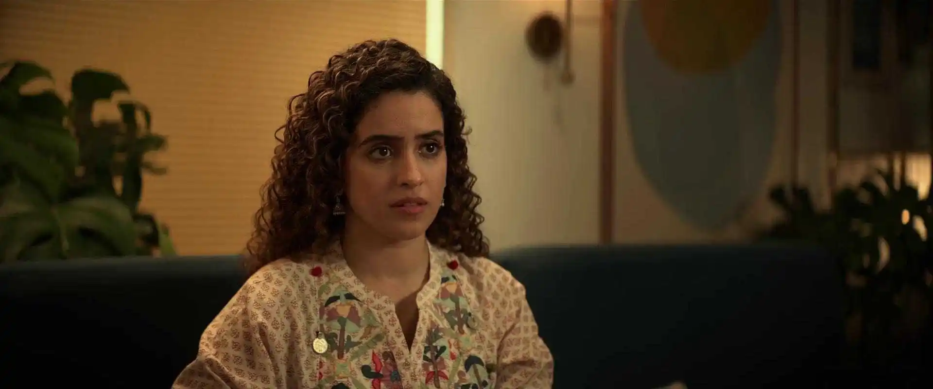 Sanya Malhotra in hit the first case