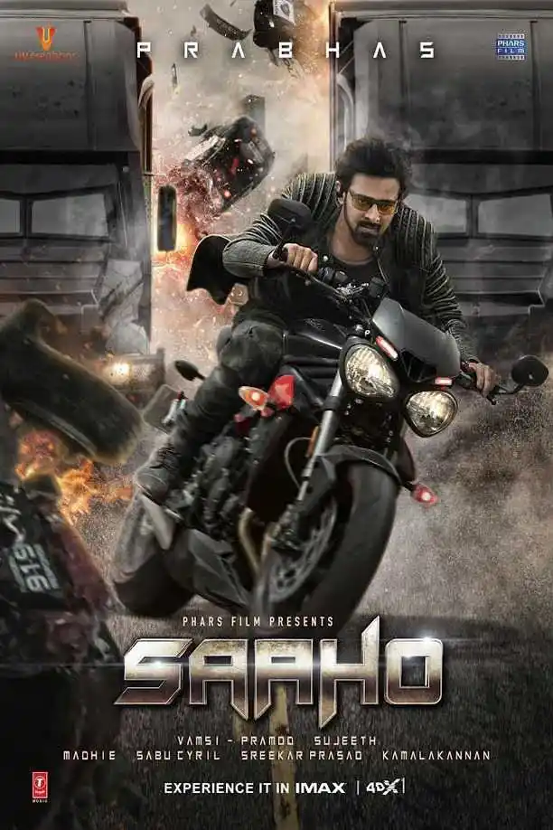 Sahoo Poster