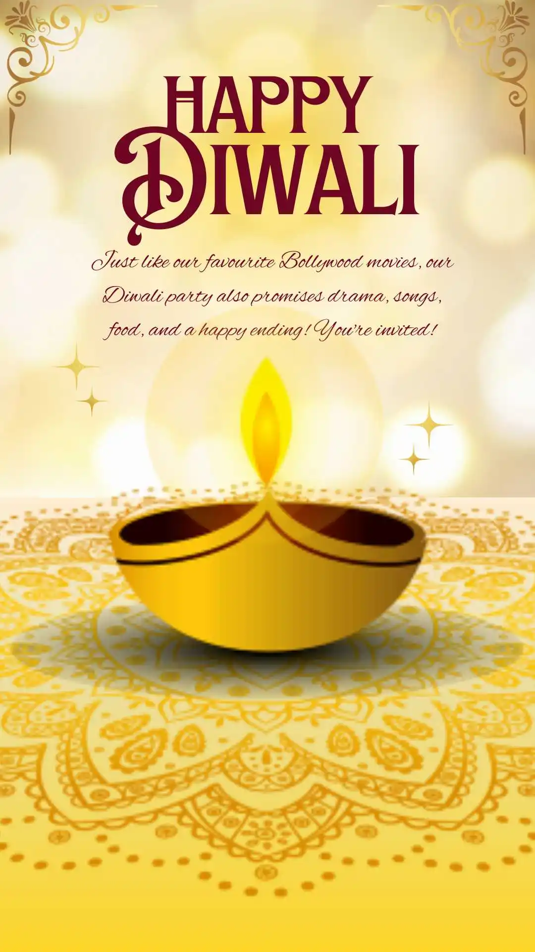 template  (1).png Funny Diwali Invitation Wordings