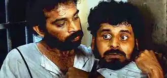 Satya and Bhiku Mhatre from the movie Satya