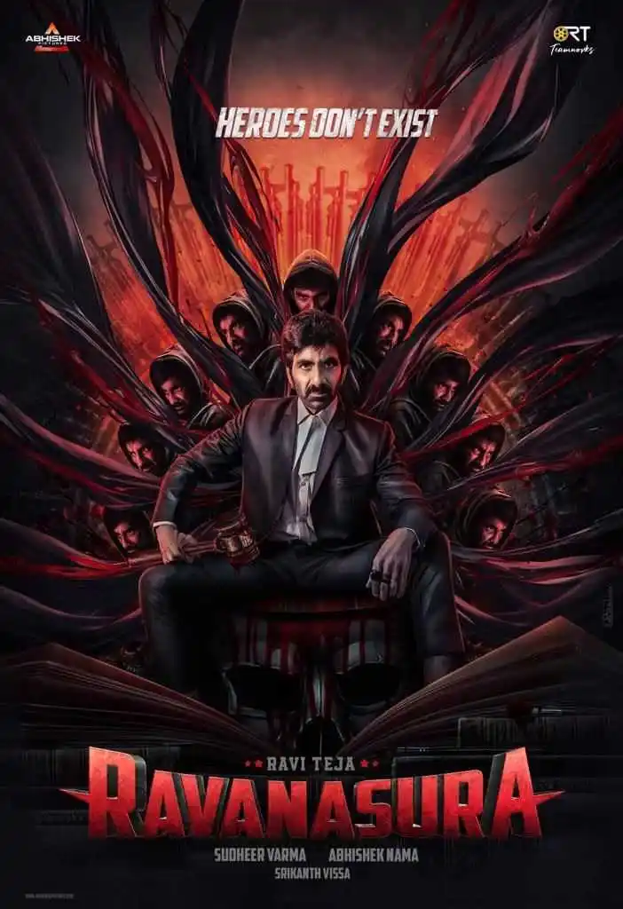 ravanasura-movie-poster.jpg ravanasura movie poster featuring ravi teja