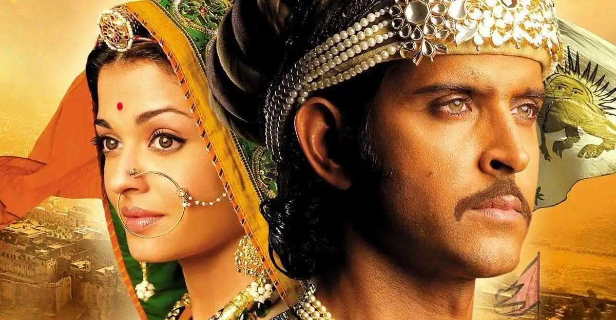 Hrithik Roshan and Aishwarya Rai in Jodhaa Akbar.tring Hrithik Roshan and Aishwarya Rai in Jodhaa Akbar