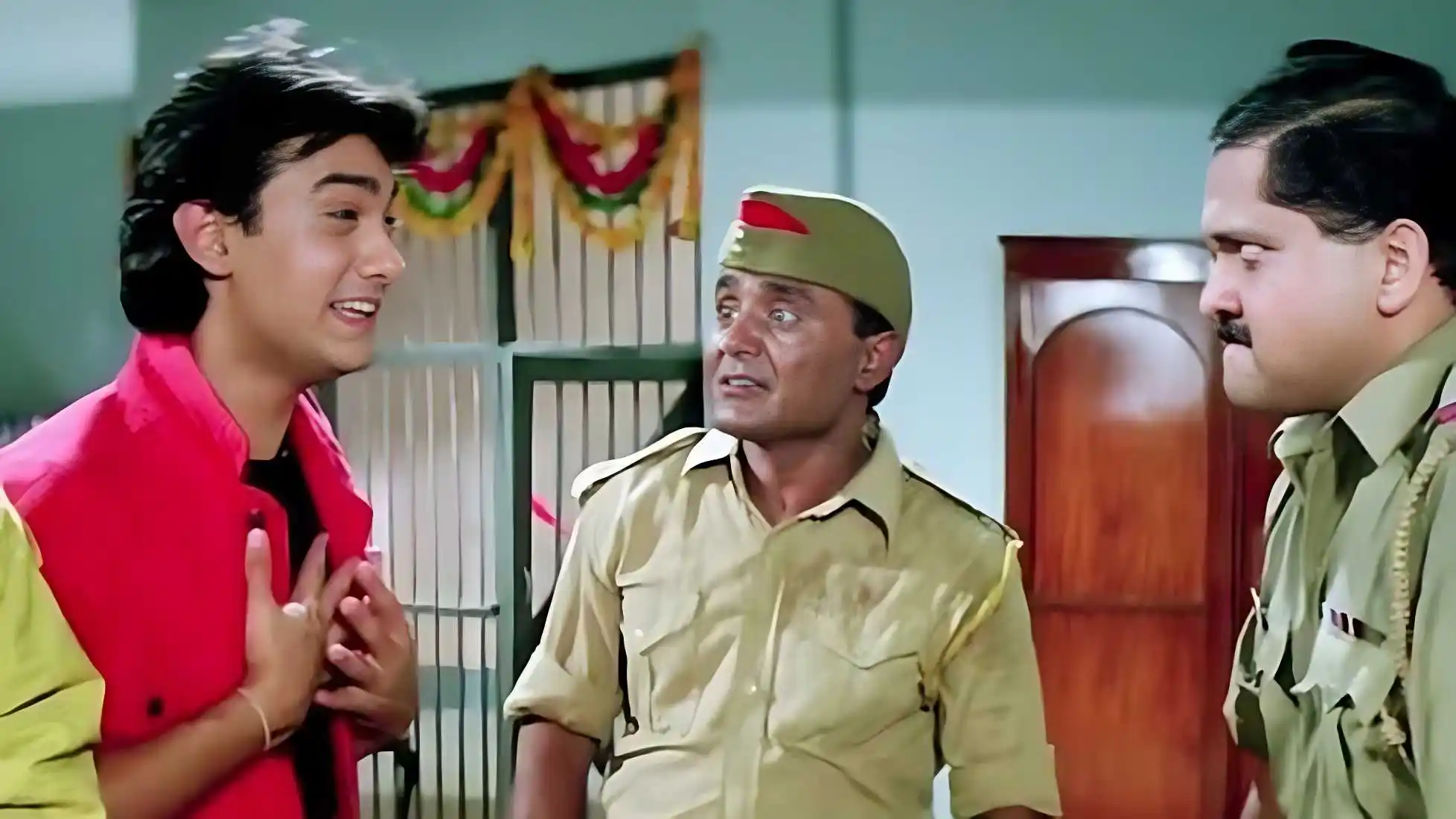 Tiku Talsania in Andaz Apna Apna.tring Tiku Talsania in Andaz Apna Apna