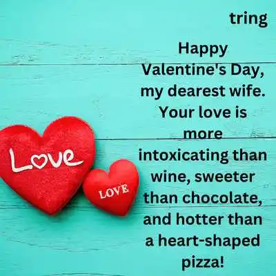 Valentine Message For Wife