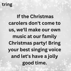 Funny Christmas Party Invitation Message (7)