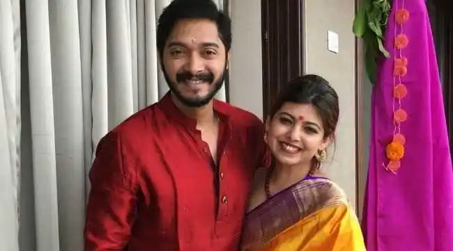 Shreyas Talpade and his wife Deepti Talpade.tring Shreyas Talpade and his wife Deepti Talpade
