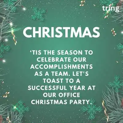 Messages to Write on Christmas Invitation Card