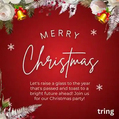 Christmas Party Invitation Message to Employees