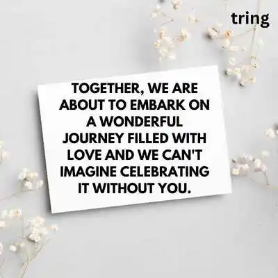 Wedding Invitation Messages for Friends