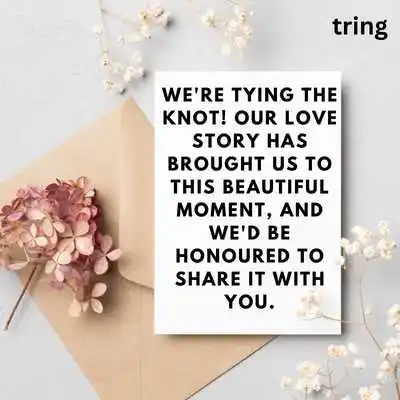 Wedding Invitation Messages