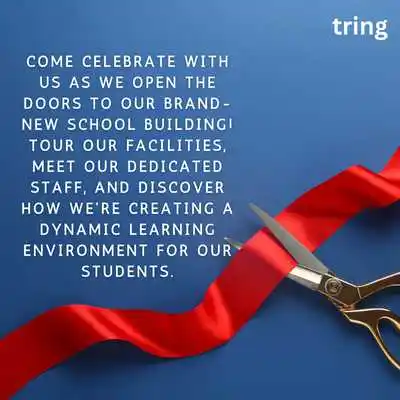 Grand Opening Invitation Message For School.png Grand Opening Invitation Message For School