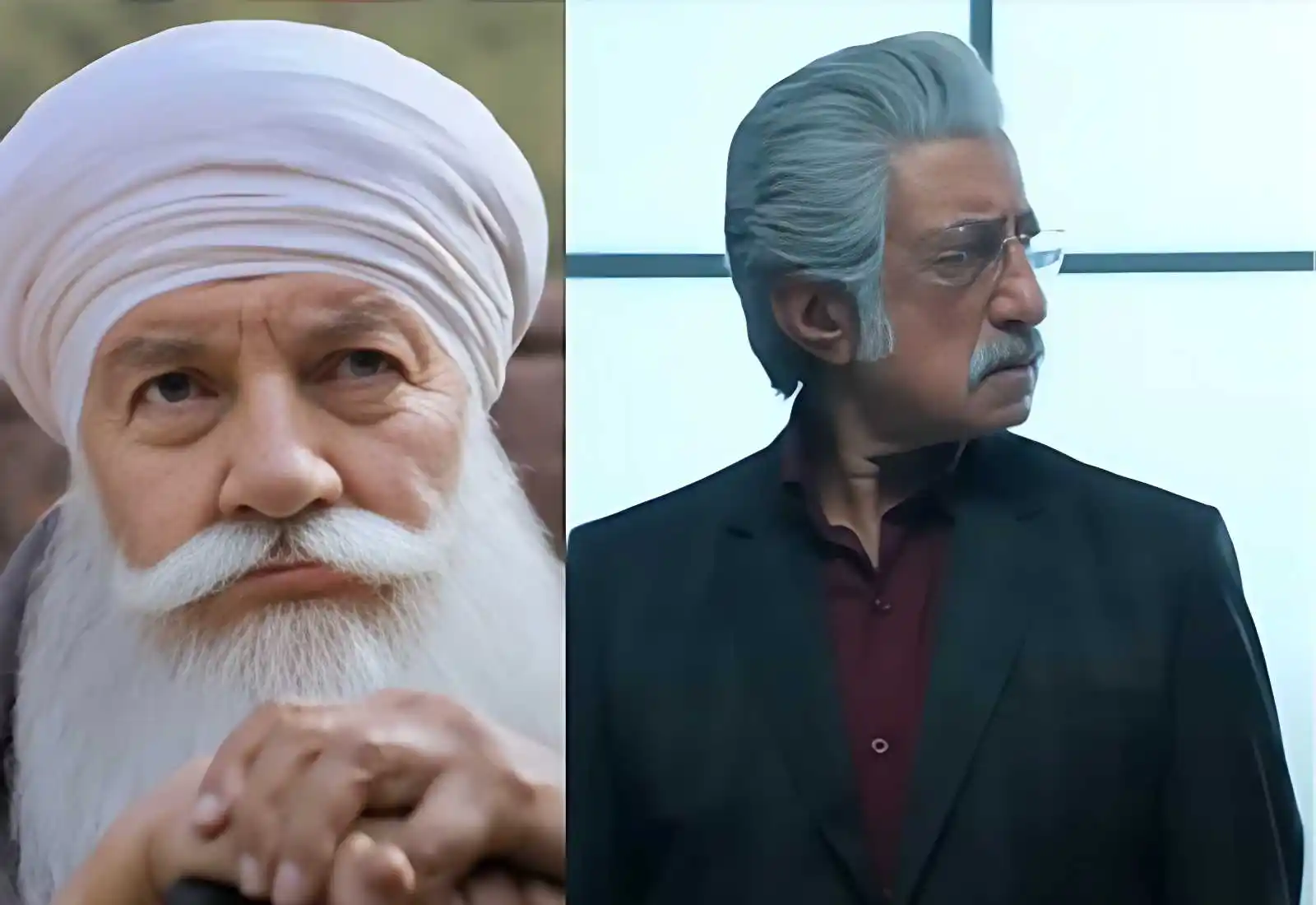 Prem Chopra and Shakti Kapoor in Animal.tring Prem Chopra and Shakti Kapoor in Animal