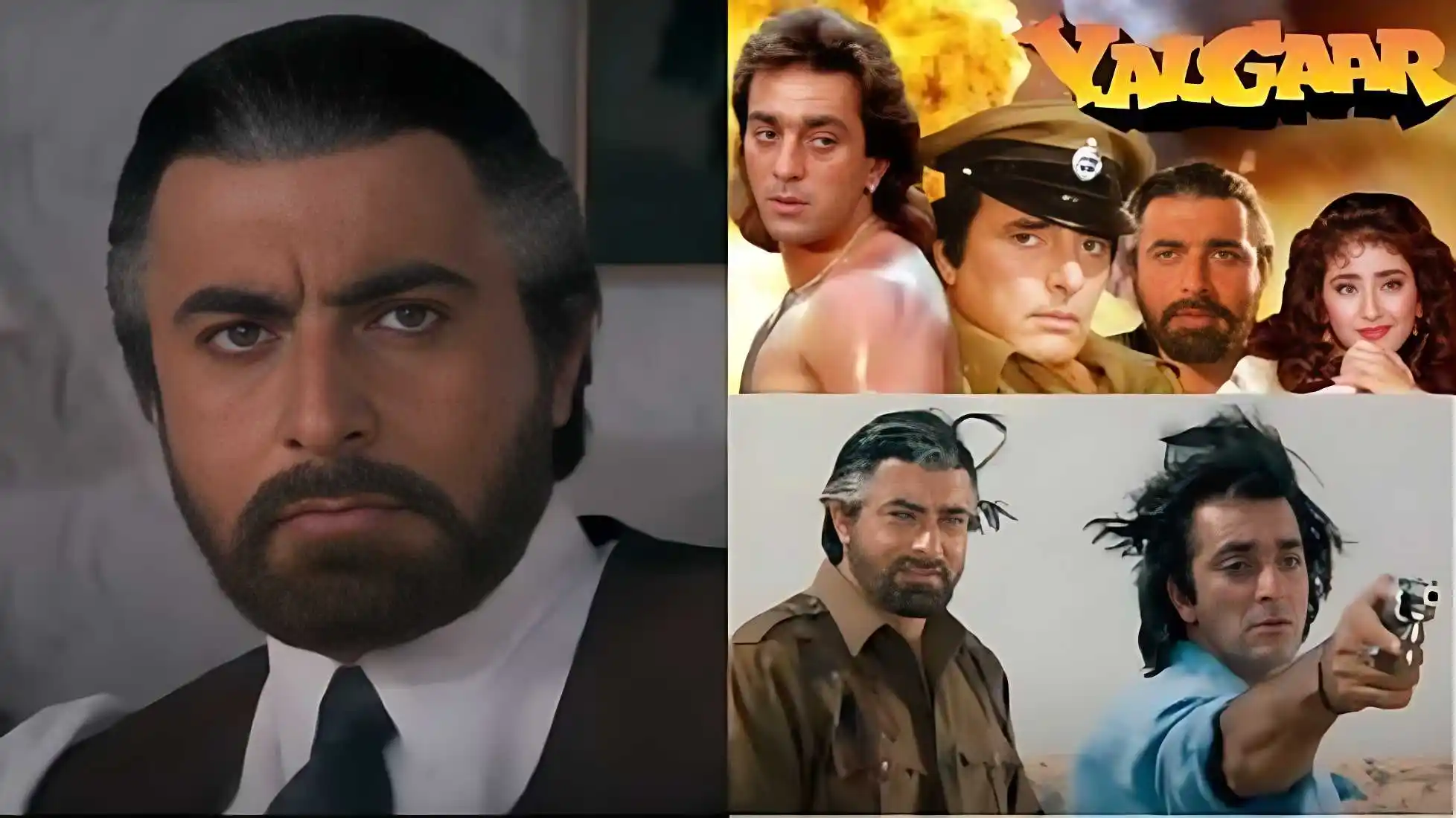 Kabir Bedi in Yalgaar.tring Kabir Bedi in Yalgaar