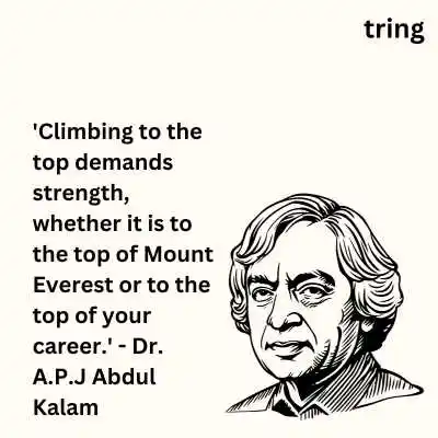 APJ Abdul Kalam Quotes for Students