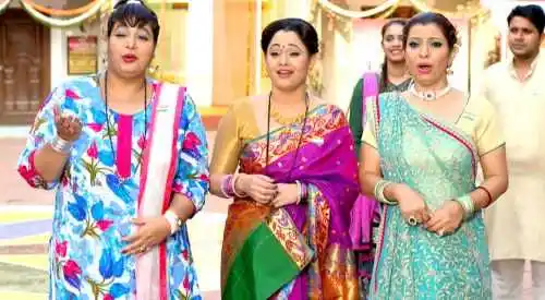 Ambika Ranjankar, Sonalika Joshi, and Jennifer Mistry Bansiwal in TMKOC