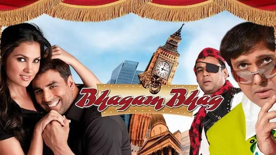 Bhagam Bhaag Poster.tring Bhagam Bhaag Poster