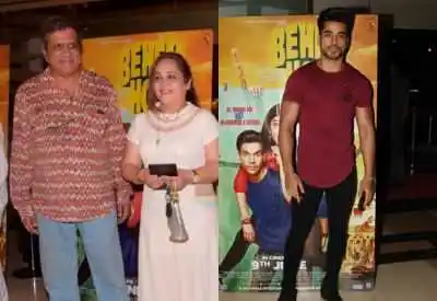 Darshan Jariwala and Meenakshi Sethi in Behen Hogi Teri.tring Darshan Jariwala and Meenakshi Sethi in Behen Hogi Teri