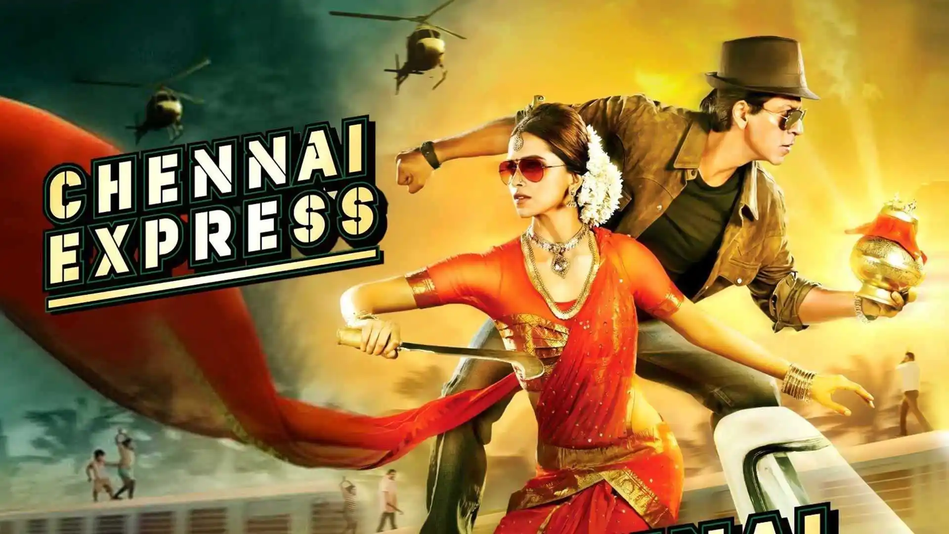 Chennai Express Poster.tring Chennai Express Poster