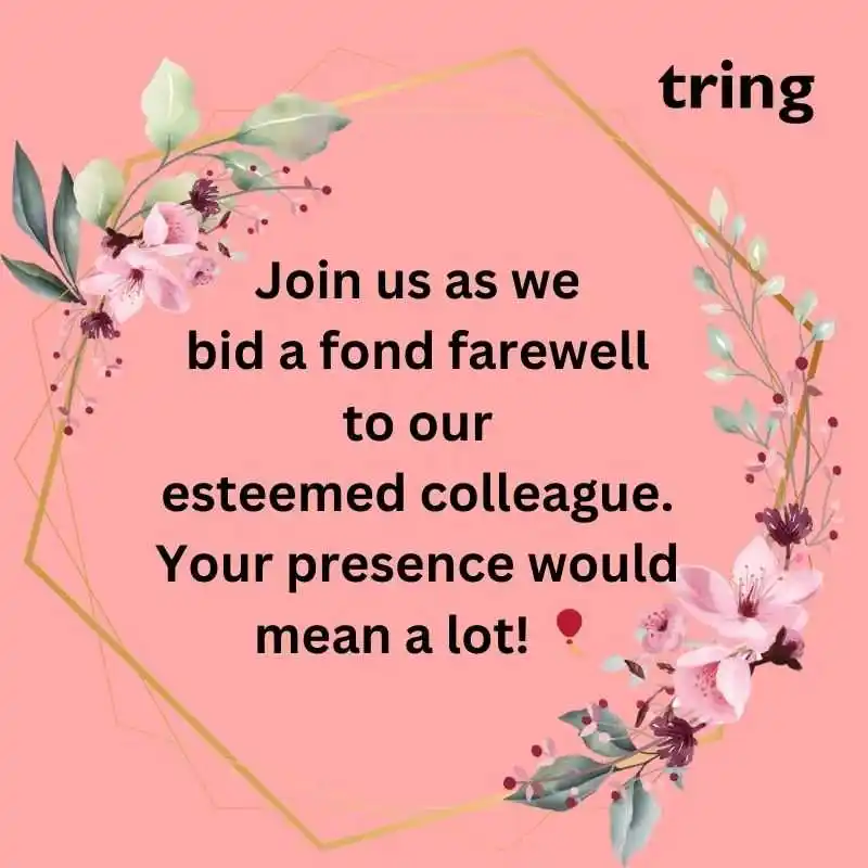 Farewell Meeting Invite Messages for WhatsApp Farewell Meeting Invite Messages for WhatsApp