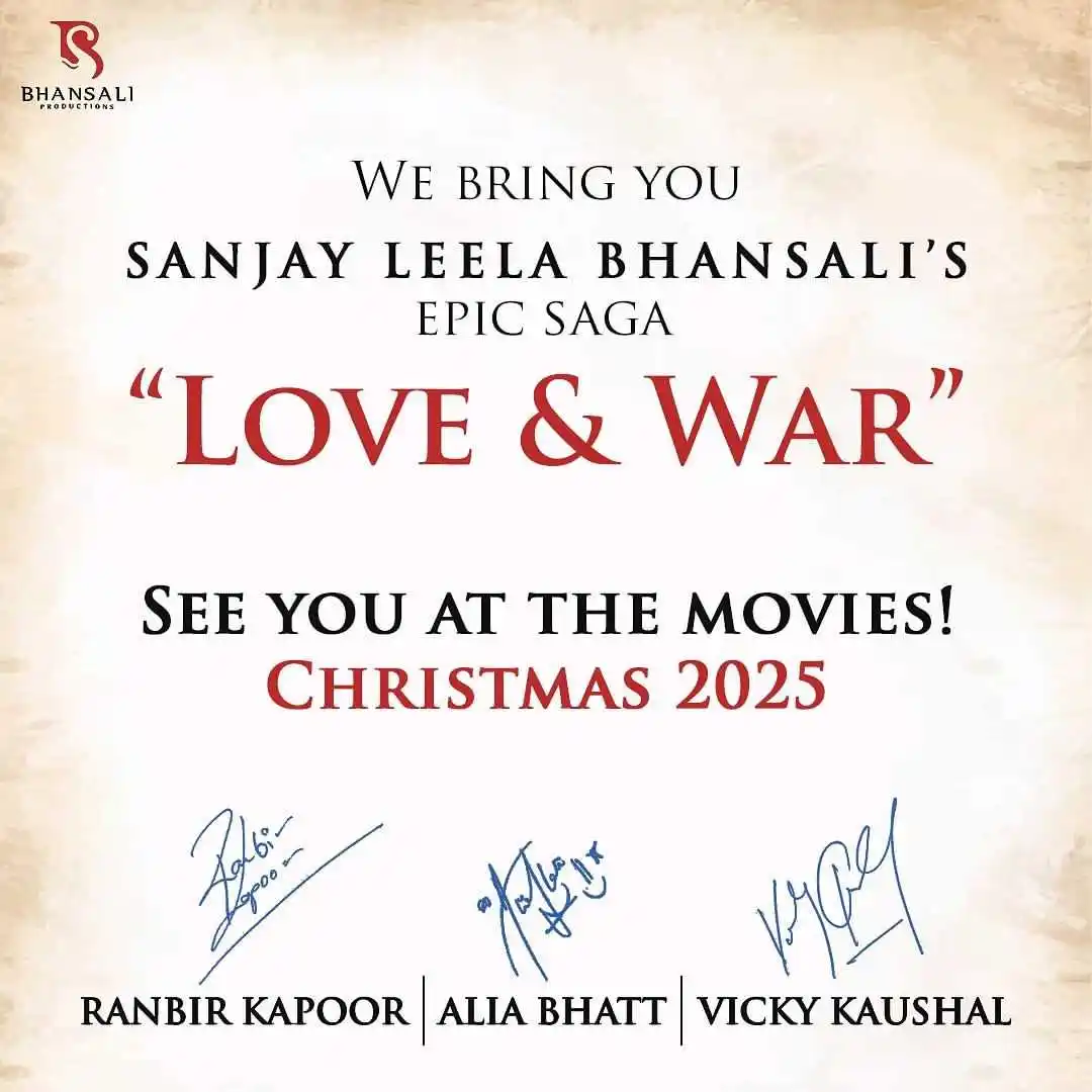 Bhansali's Love & War.tring Bhansali's Love & War