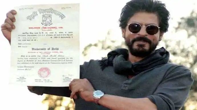 Shah Rukh Khan's Education.tring Shah Rukh Khan's Education