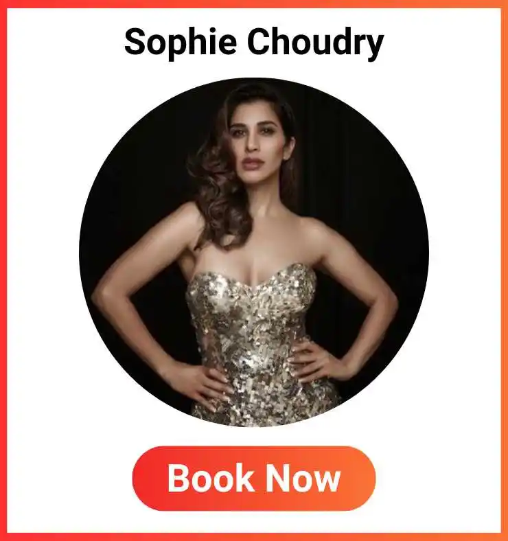 Book Sophie Choudry for Print