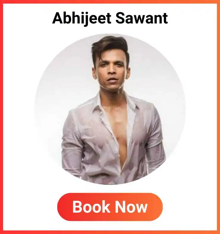 Book Abhijeet Sawant for Print