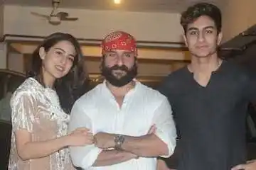 Saif Ali Khan's Daughter And Son Saif Ali Khan's Daughter And Son