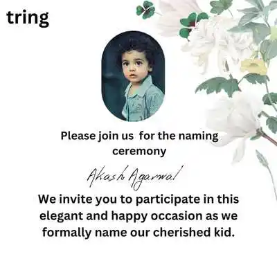 Naming Ceremony Invitation Messages.png Naming Ceremony Invitation Messages