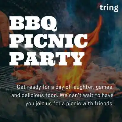 Picnic Invitation For Friends.png Picnic Invitation For Friends