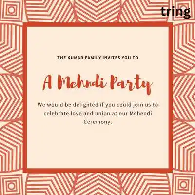 Mehendi Ceremony Video Invitation Messages.png Mehendi Ceremony Video Invitation Messages