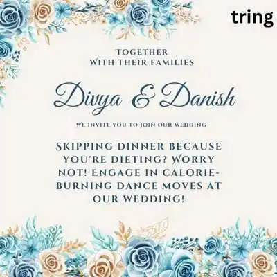 Funny Wedding Invitation For Friends