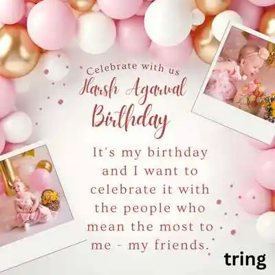 Heart Touching Birthday Invitation For Friends.png Heart Touching Birthday Invitation For Friends