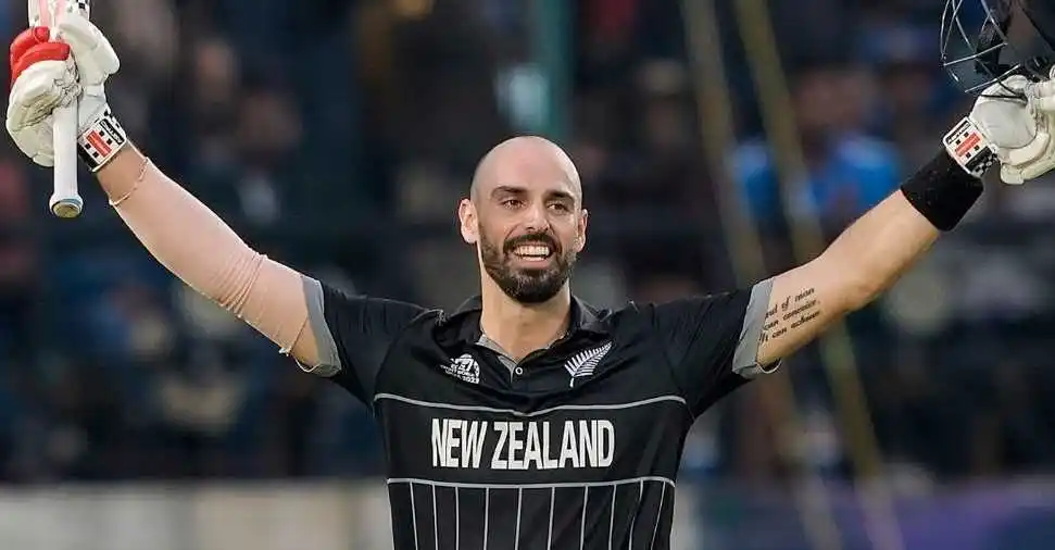 Daryl Mitchell New Zealand Cricketer.tring Daryl Mitchell New Zealand Cricketer