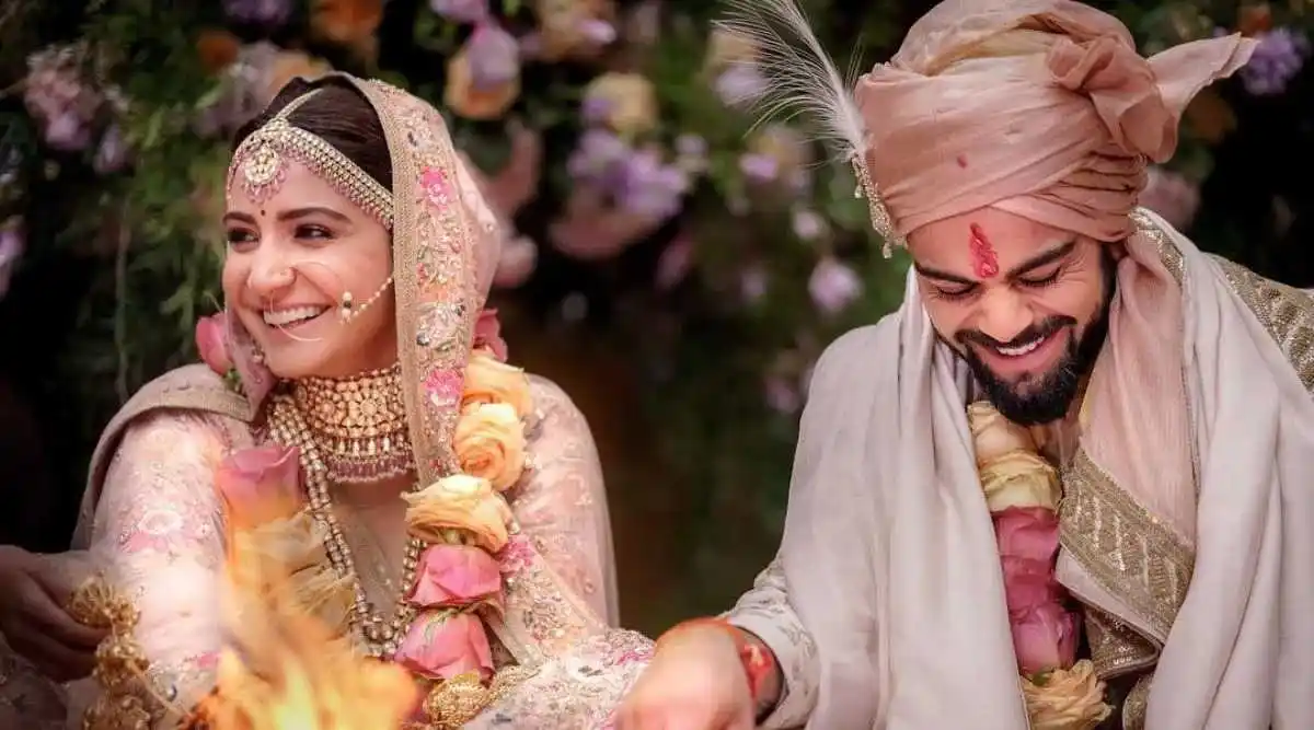 Virat Kohli and Anushka Sharma's Wedding.tring Virat Kohli and Anushka Sharma's Wedding