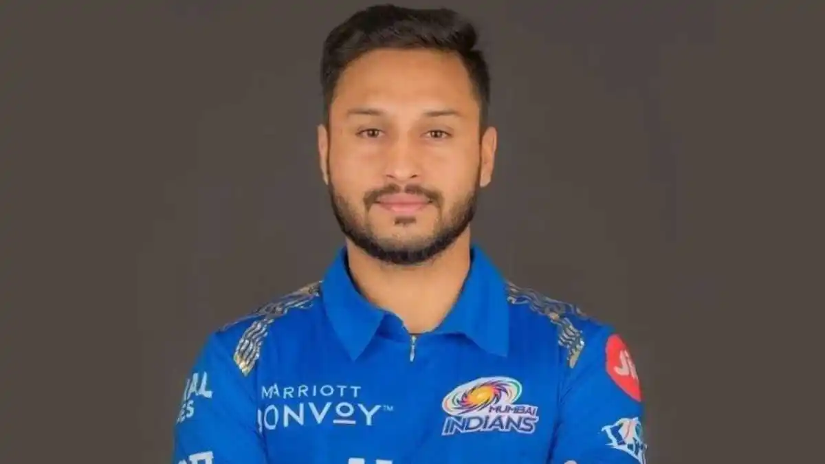 Akash Madhwal Mumbai Indians Jersey