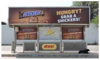 popular location for bus stop ads in mumbai