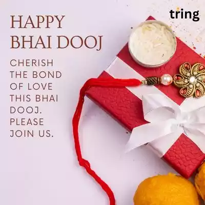 Short Bhai Dooj Invitation 