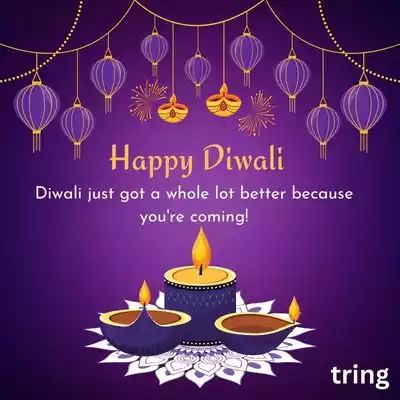 Casual Diwali Invitation Messages for Friends