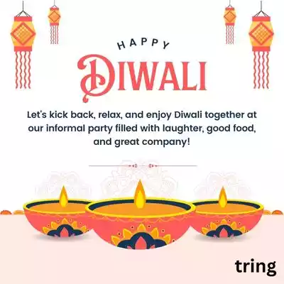 Modern Diwali Invitation Messages