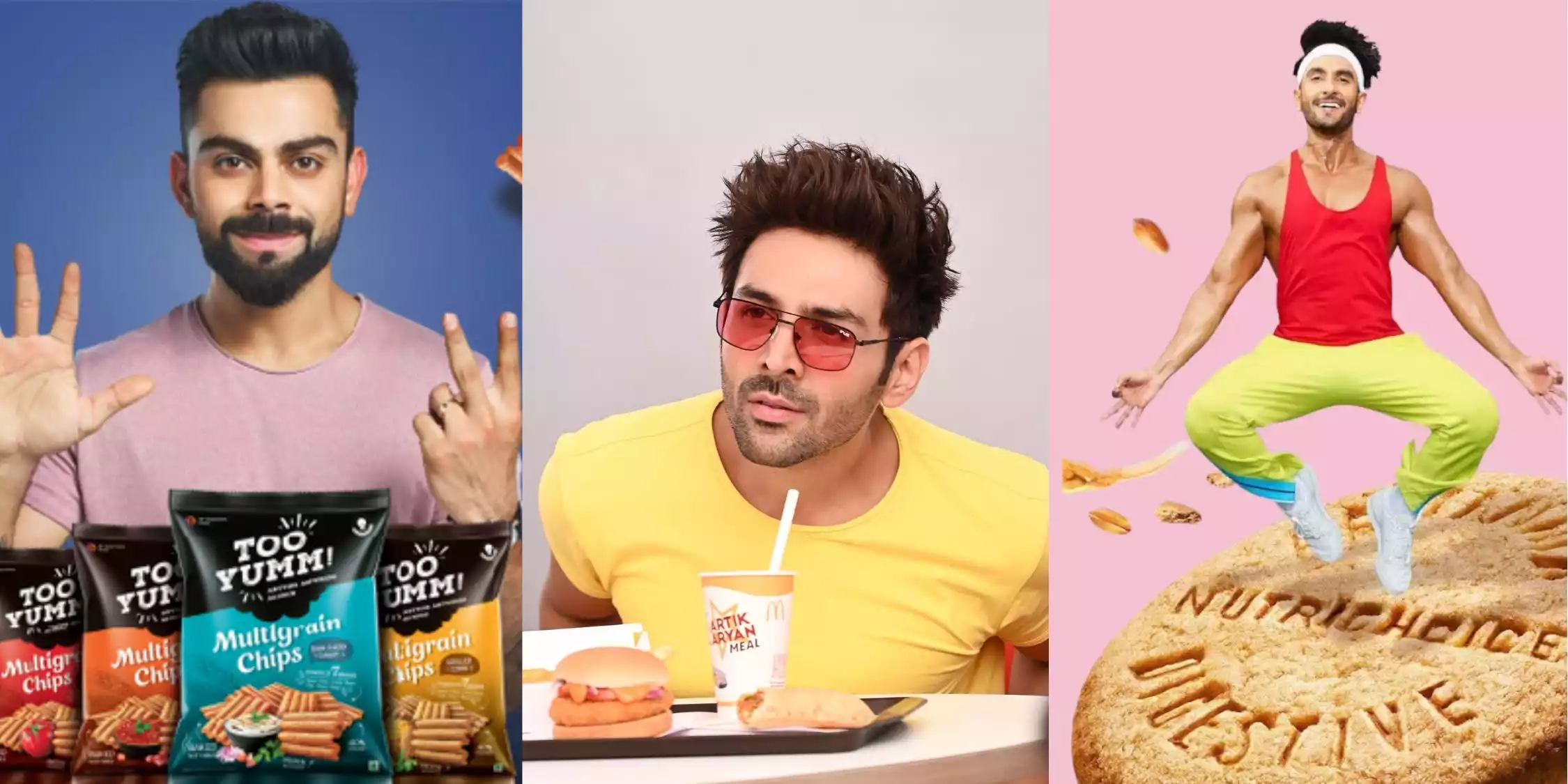 Top Celebrity-Driven Fast Food Ads in India