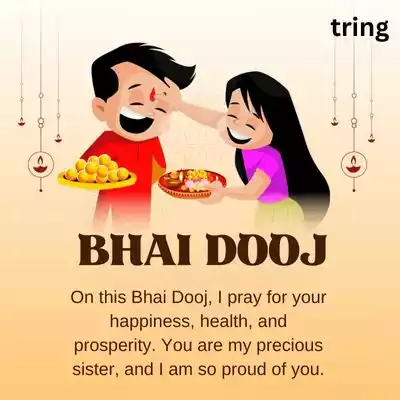 Bhai Dooj Wishes For Sister