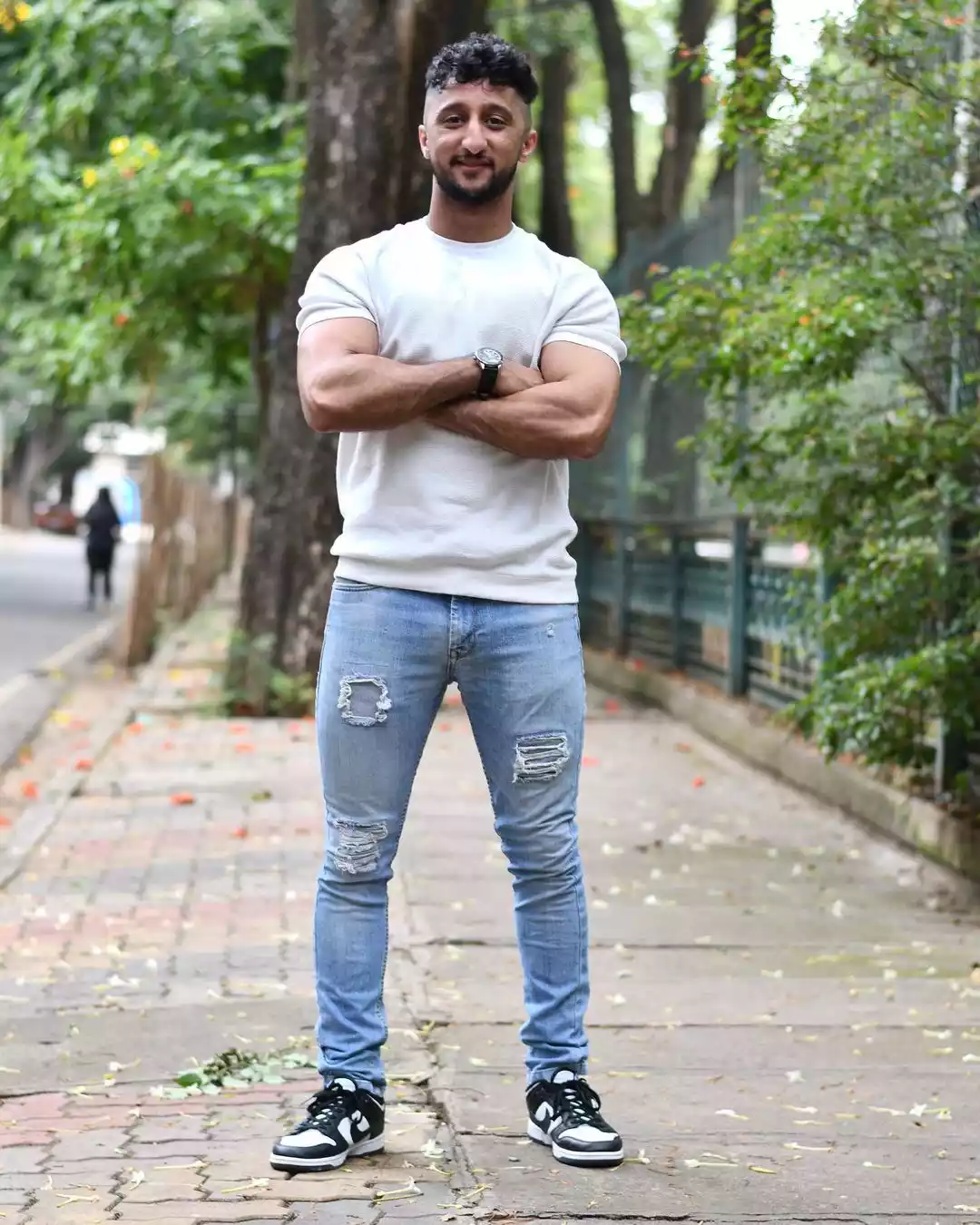 Bangalore fitness influencer Tawfiq Aqawri.jpg Bangalore fitness influencer Tawfiq Aqawri
